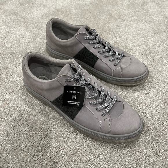 NWT Kenneth Cole Colvin Techni-Cole 37.5 Sneaker in Grey Size 10.5 M - Picture 3 of 7